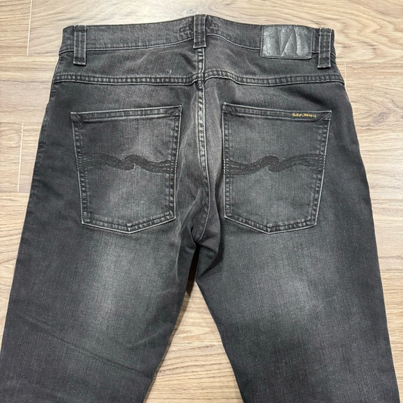 Nudie Jeans Grim Tim Concrete Black - Picture 2 of 6